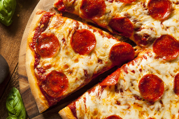 Pepperoni pizza